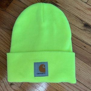 Neon Yellow Carhartt Beanie